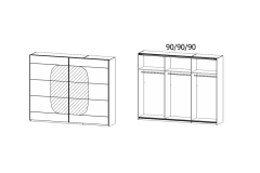 271x210x62cm