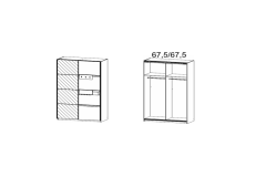 137x210x72cm