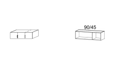136x39x54cm