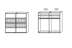 240x235x68cm