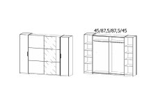 269X210X59 cm