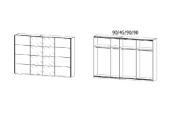 316x230x62cm