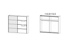 226x210x72cm