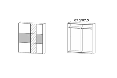 175X210X59 cm