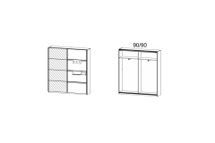 181x197x59cm