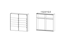 226X210X62 cm