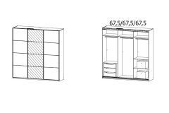 203x229x62cm