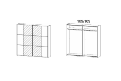 218X210X59 cm