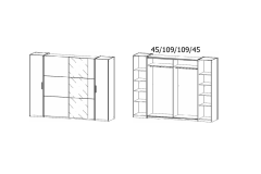 312X210X59 cm