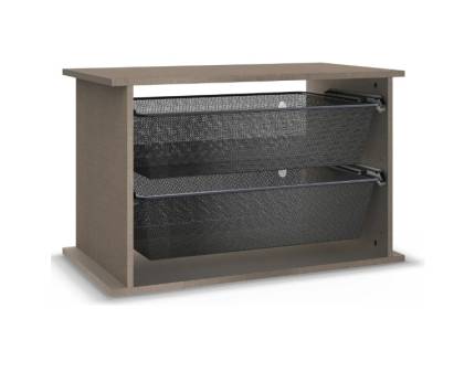 Caseta cu 2 sertare metalice 66x50cm 