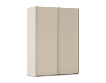 Dulap cu usi glisante TARO 162x223x69cm champagne, maner aluminiu 