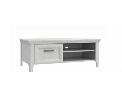 Comoda TV cu 1 usa si spatiu liber ALEXANDRIA 118x45x59cm pin polar