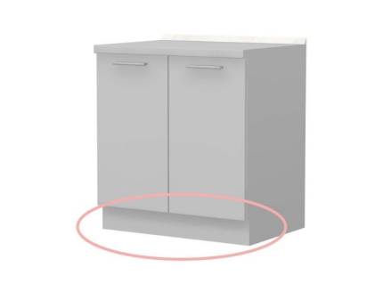 Plinta frontala pentru baza SOKLA
