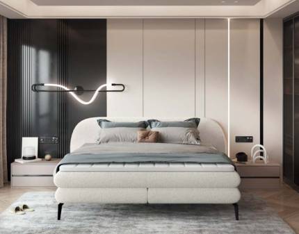 Pat boxspring OVO 140/ 160/ 180cm personalizabil