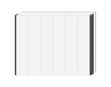 Laterale passepartout pentru dulapul PIANO BEIGE bej lucios