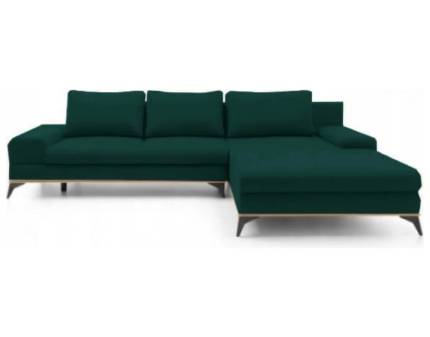 Coltar extensibil MANILA cu lada pentru depozitare, personalizabil 315x212cm