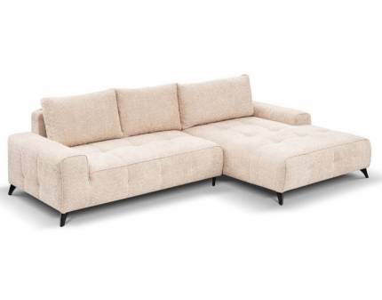 Coltar extensibil ATHENA cu lada pentru depozitare, personalizabil 290x175cm