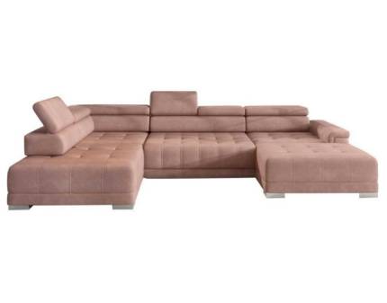 Coltar cu reglaj electric CAMPO XL cu tetiere reglabile, personalizabil 220x374x178cm