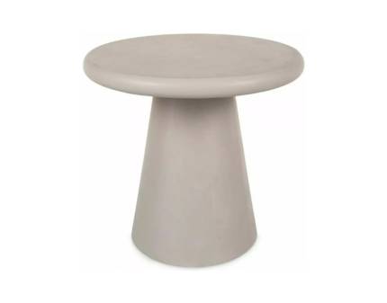 Masuta AURORA din MDF + microciment gri deschis 45xH50cm