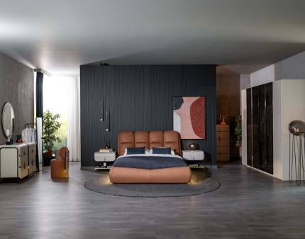 Dormitor VOLARE CU PAT DE 160X200CM