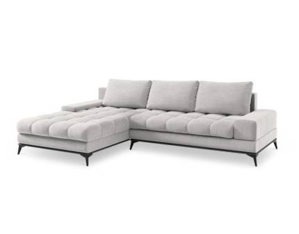 Coltar extensibil FIGARO cu lada pentru depozitare, personalizabil 315x212cm