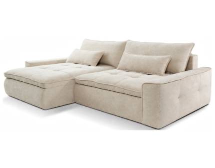 Coltar extensibila ATHOS cu lada pentru depozitare, personalizabil 292x190cm