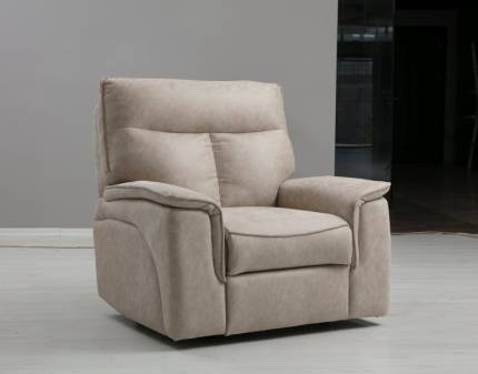 Fotoliu GALA cu recliner manual, confortabil, premium, personalizabil 95x90cm