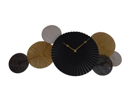 Ceas de perete decoratiune cercuri 63.5x8x30.5cm