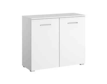 Comoda cu 2 usi ADITIO 80x81x42cm alb alpin