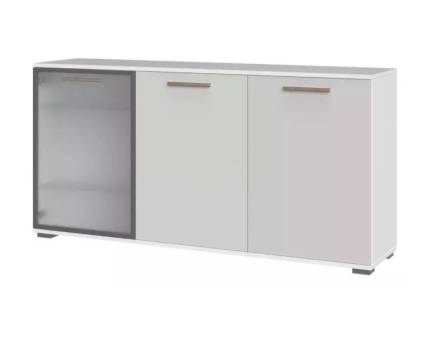 Comoda cu 2 usi mate si 1 usa din sticla D3 ALL ROOM CONCEPT 167x83x40cm configurabila
