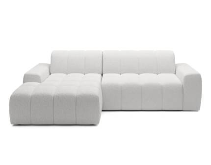 Coltar cu reglaj electric FABIO S personalizabil 266x170cm