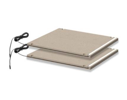 Set 2 polite 88x50cm cu led OPERA