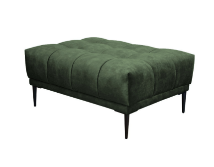 Taburet GRENADA X cu design clasic, picioare negre, personalizabil 99x75xH46cm