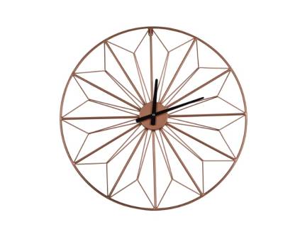 Ceas de perete rose-gold 60x60x4cm