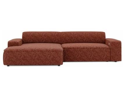 Coltar cu reglaj electric NUBE S personalizabil 286x171cm