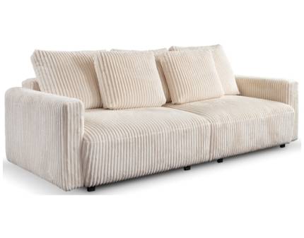 Canapea extensibila ESPANIA cu lada pentru depozitare, personalizabila 257x108cm