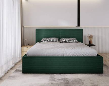 Cadru pat tapitat MARIETTA SR 140/ 160/ 180cm personalizabil 