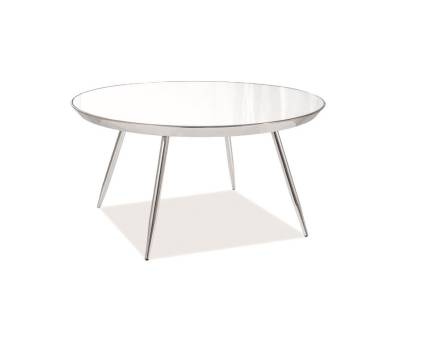 Masuta BORA B din oglinda, metal crom 76xH40cm