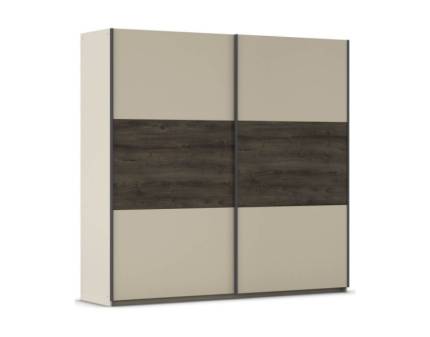 Dulap 218x210x59cm champagne/ Atlantic dark SAJO