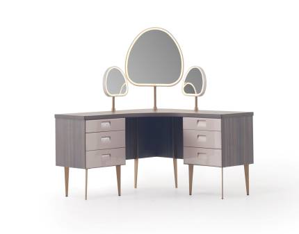 Comoda de colt cu oglinda PEGASUS