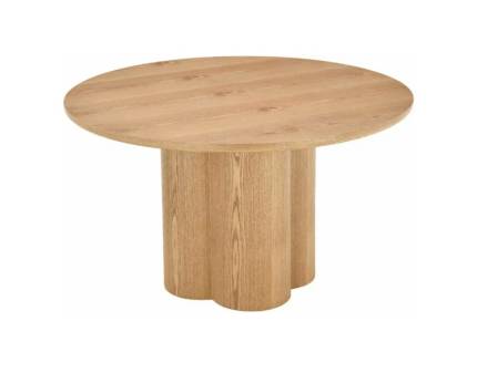 Masa ROSALIA DAB din MDF si microciment stejar 120xH74cm 