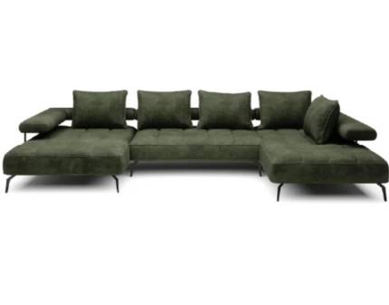 Coltar cu reglaj electric MONTELLA XL personalizabil 207x372x180cm
