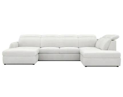 Coltar extensibil SANCHO XL cu tetiere reglabile, lada pentru depozitare, personalizabil 346x229x185cm
