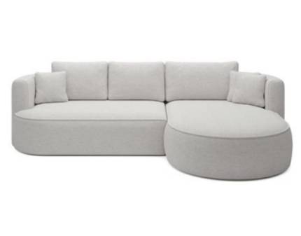 Coltar extensibil FIORE S cu lada pentru depozitare, personalizabil 284x183cm