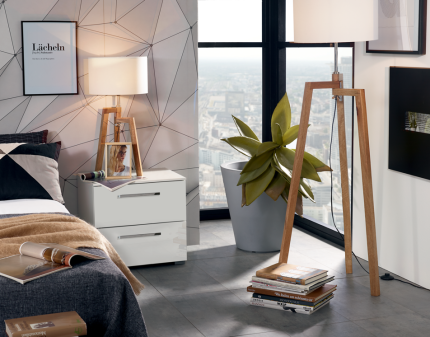 Noptiera cu sertare ALDONO configurabila