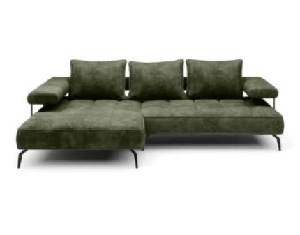 Coltar cu reglaj electric MONTELLA S personalizabil 266x180cm