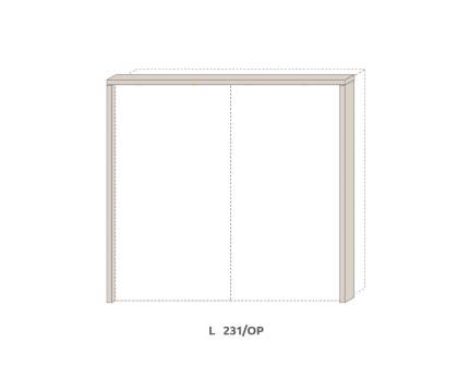 Rama passepartout dulap 230cm OPERA