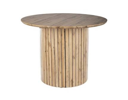 Masa SOCRATES din MDF si furnir stejar artisan 120xH76cm